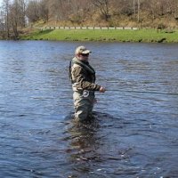 Fishing the mighty River Spey in Scotland using Spey casting techniques